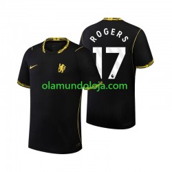 Camisola Chelsea Morgan Rogers 17 Homem Equipamento Segundo 2026-2027 Manga Curta